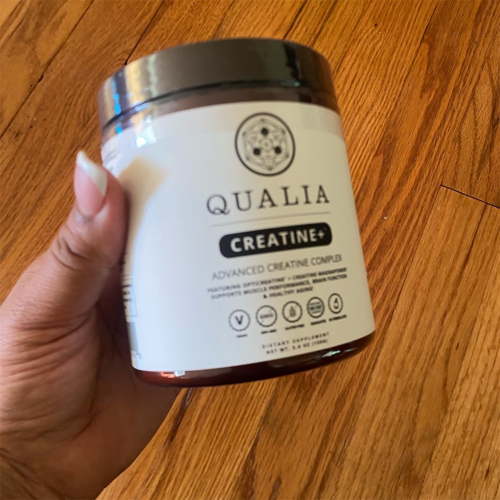 Qualia Creatine+ Advanced Creatine Complex Powder Unflavored 5.6 oz Vegan