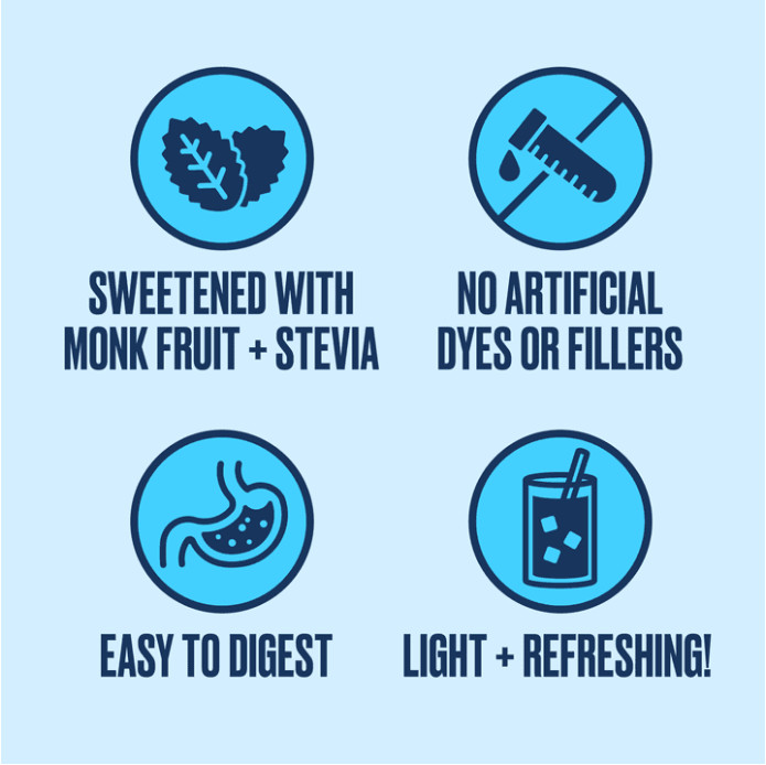 Seeq Clear Protein Powder, Blue Razz Freeze, 15 Servings