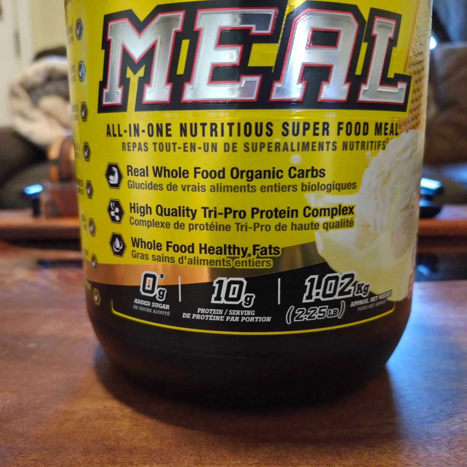 2 Pack Protein Powder 2.25lb NEW/SEALED – Vanilla Ice Cream Flavor, Mammoth Meal