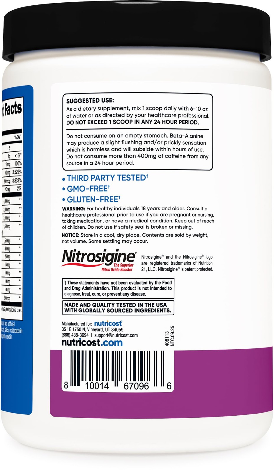 Nutricost Pre-X, Extreme Pre-Workout Powder Complex, 1.03 Pound (Pack of 1)