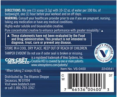 Creatine HCL + Electrolytes Powder – Rocket Pop (75 Servings) – High Solubility