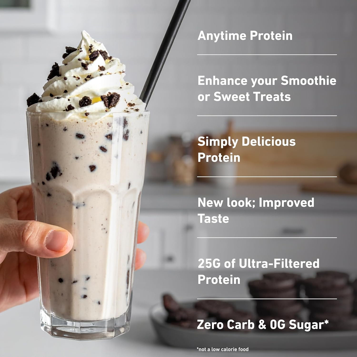Isopure Zero Carb Whey Isolate Protein Cookies & Cream 3 lbs 25g 44 Servings