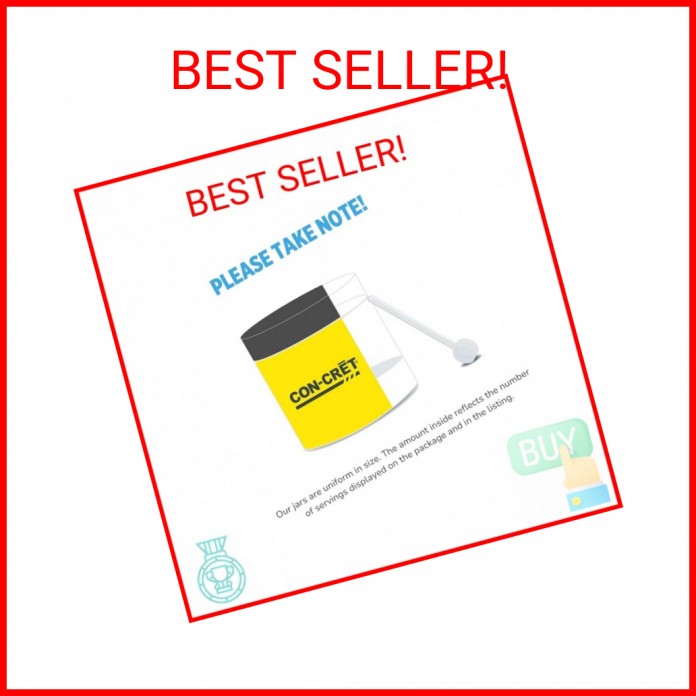 CON-CRET Creatine HCl Powder | Muscle, Cognitive, Cellular Energy Support | No B