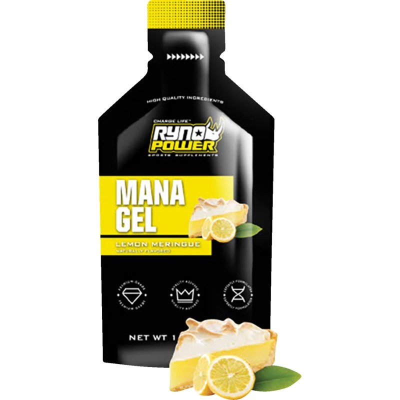 Ryno Power Mana Performance Gel Lemon Meringue Single Serving