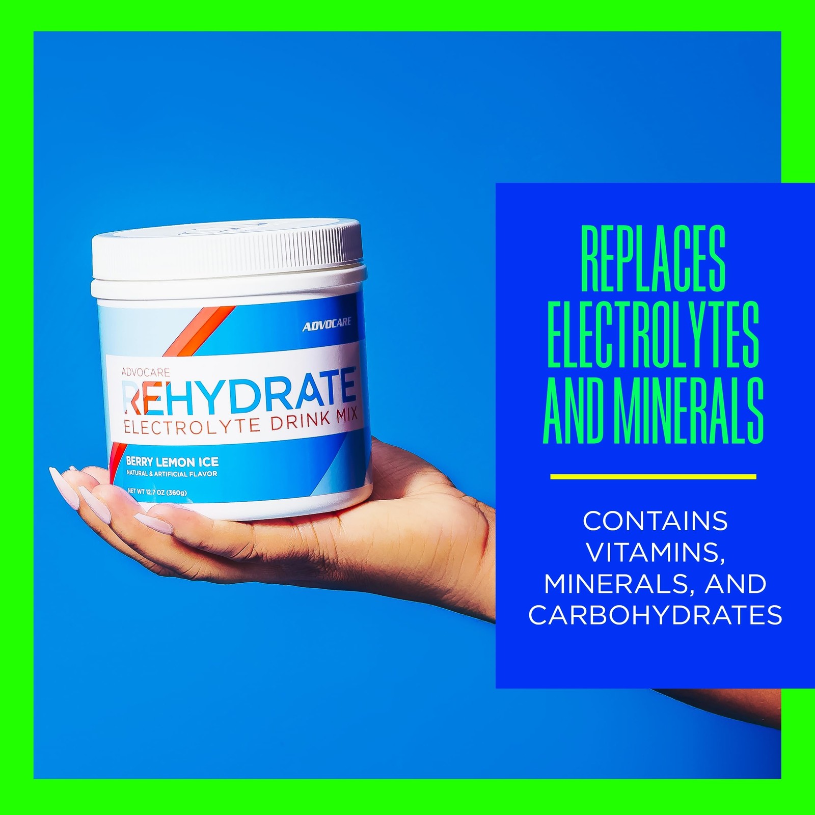AdvoCare Rehydrate – Electrolyte Drink Mix – Includes 12.7 Ounce (Pack of 1)