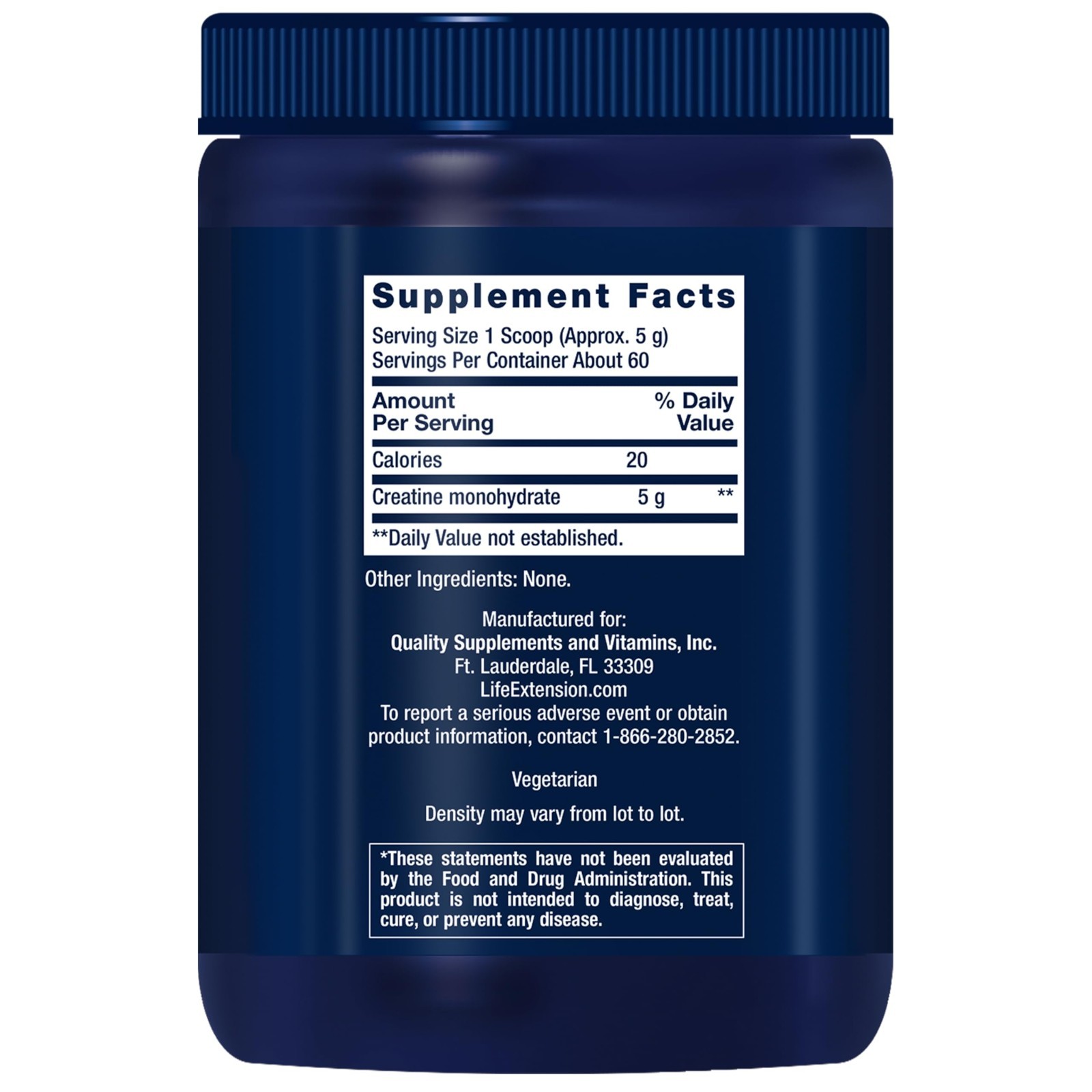 Creatine Powder for Muscle Support & Recovery, Unflavored, Gluten-Free, 300g