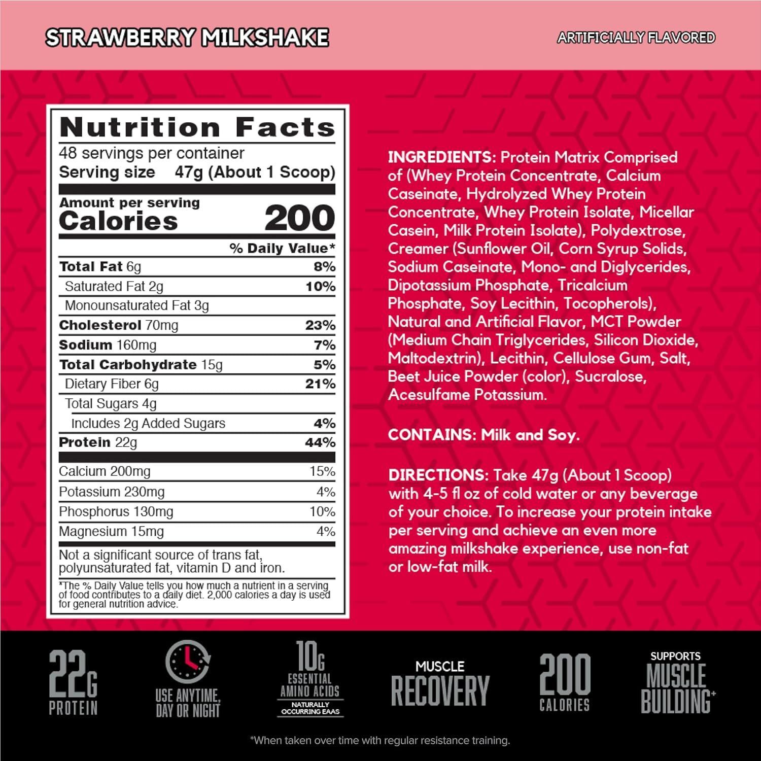 BSN SYNTHA 6 STRAWBERRY 5LB
