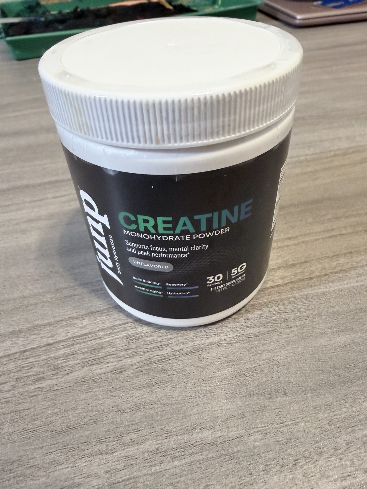 JUMP by Hydration Creatine Monohydrate Powder, Unflavored, 30 Servings 5.1 oz