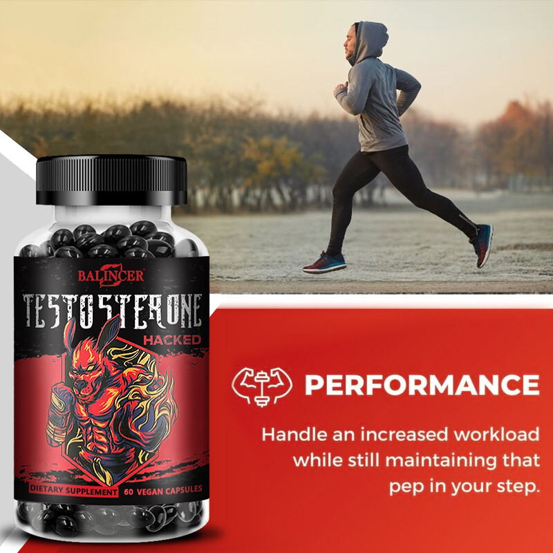 MUSCLE GROWTH + STRENGTH TESTOSTERON BOOSTER TEST CAPSULES