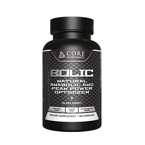 Core Nutritionals BOLIC 120ct Natural Anabolic And Peak Power Optimizer