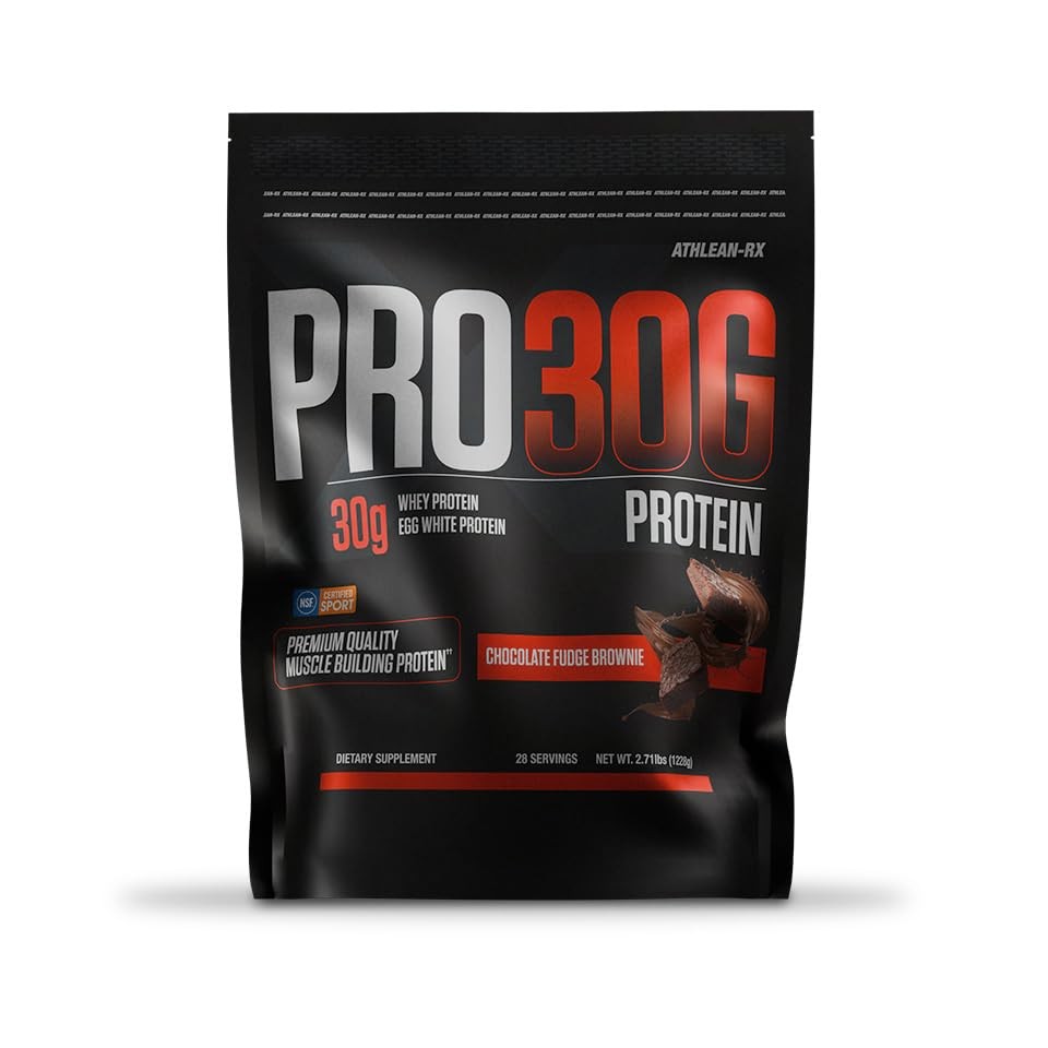 ATHLEAN-X PRO-30G, Premium Whey Protein Isolate Powder, Chocolate Fudge Brown…