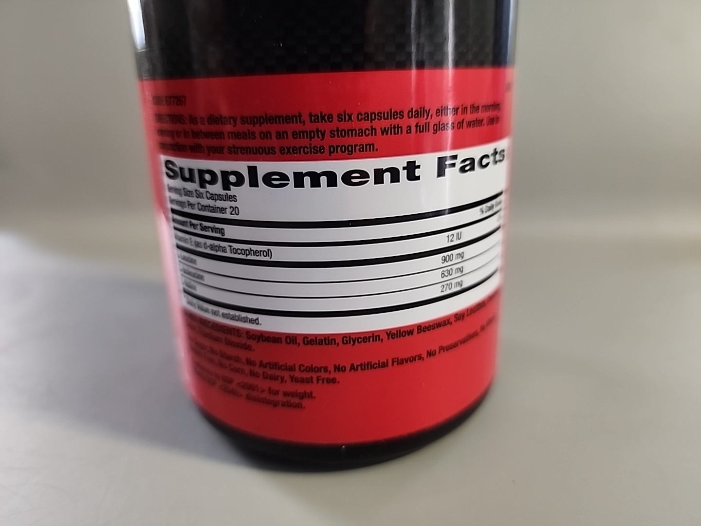 GNC Pro Performance BCAA 1800 Dietary Supplement, 120 gels 11/2026