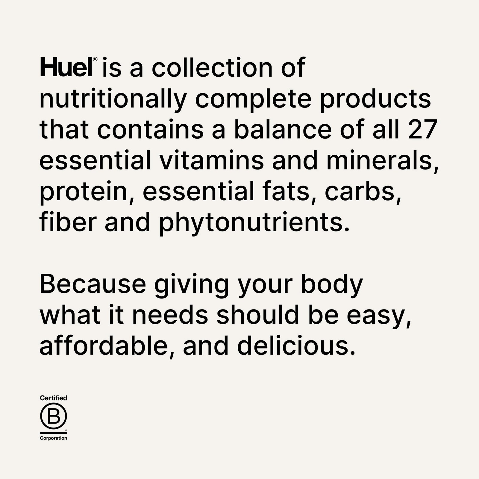 Huel Daily Superblend Vanilla Powder 25G Plant Based Protein Super Greens