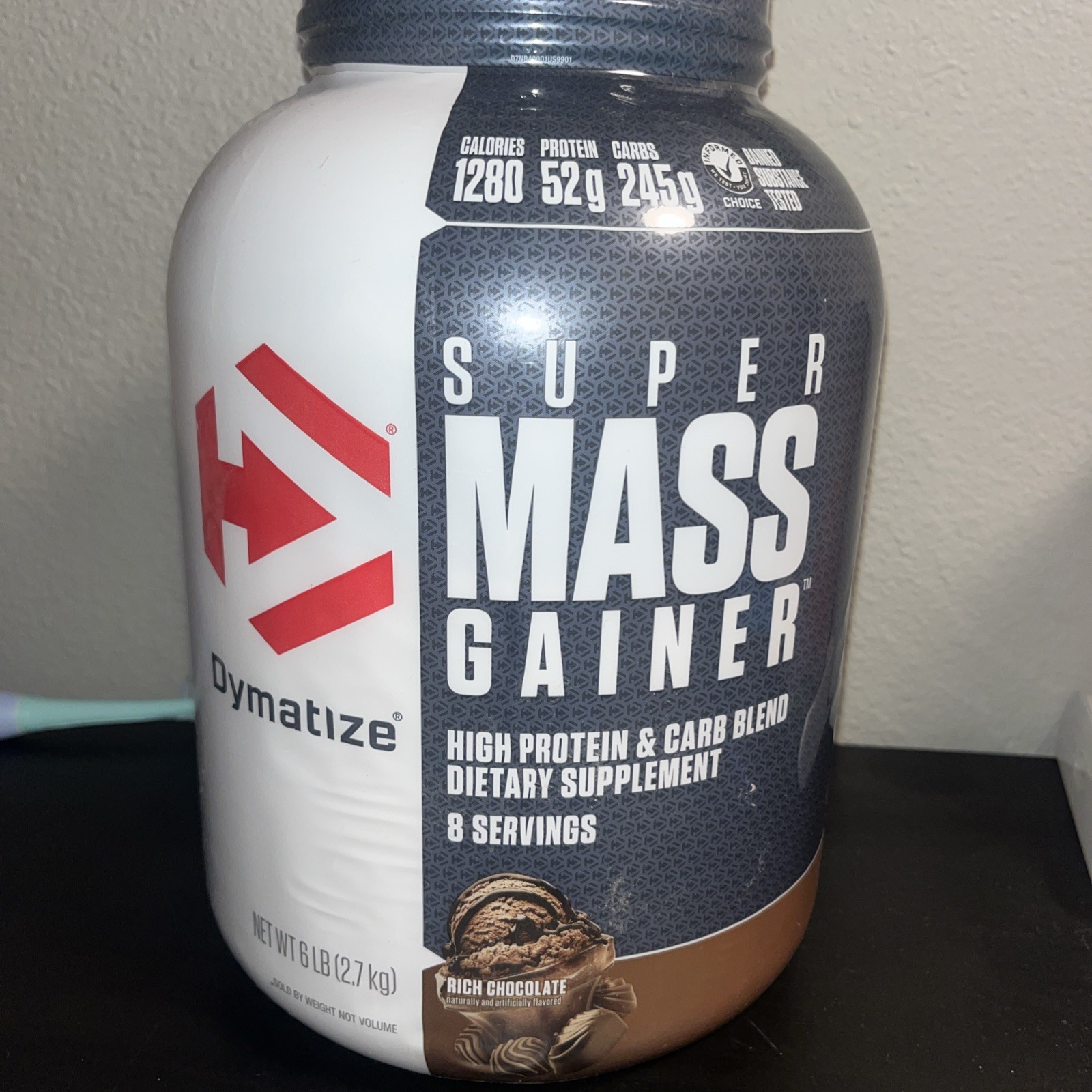 Dymatize Super Mass Gainer – Chocolate, 6 lbs