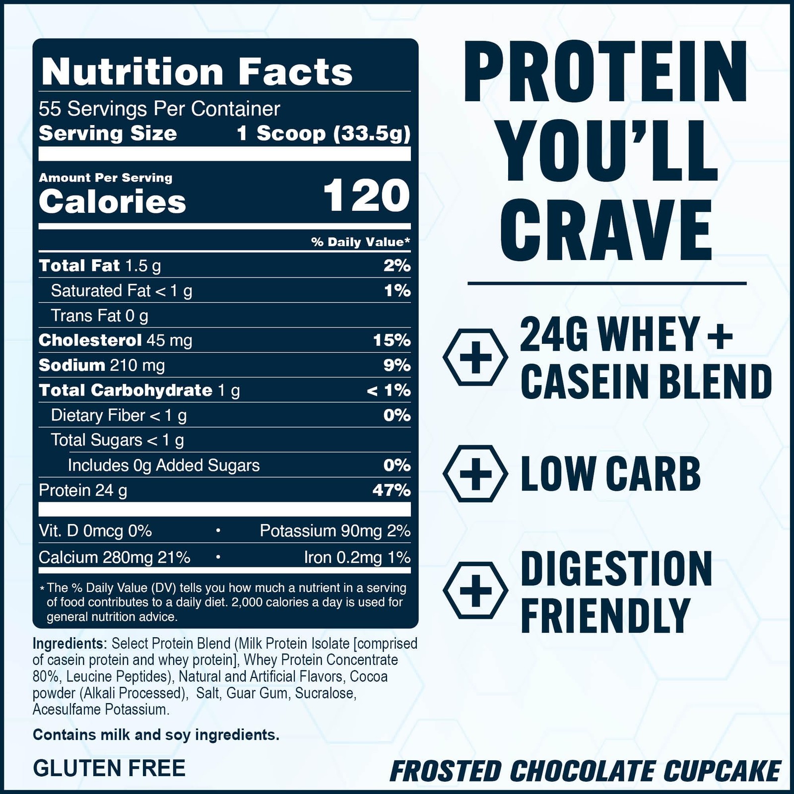 PEScience Select Protein Powder, Whey and Casein 55 Servings (Pack of 1)