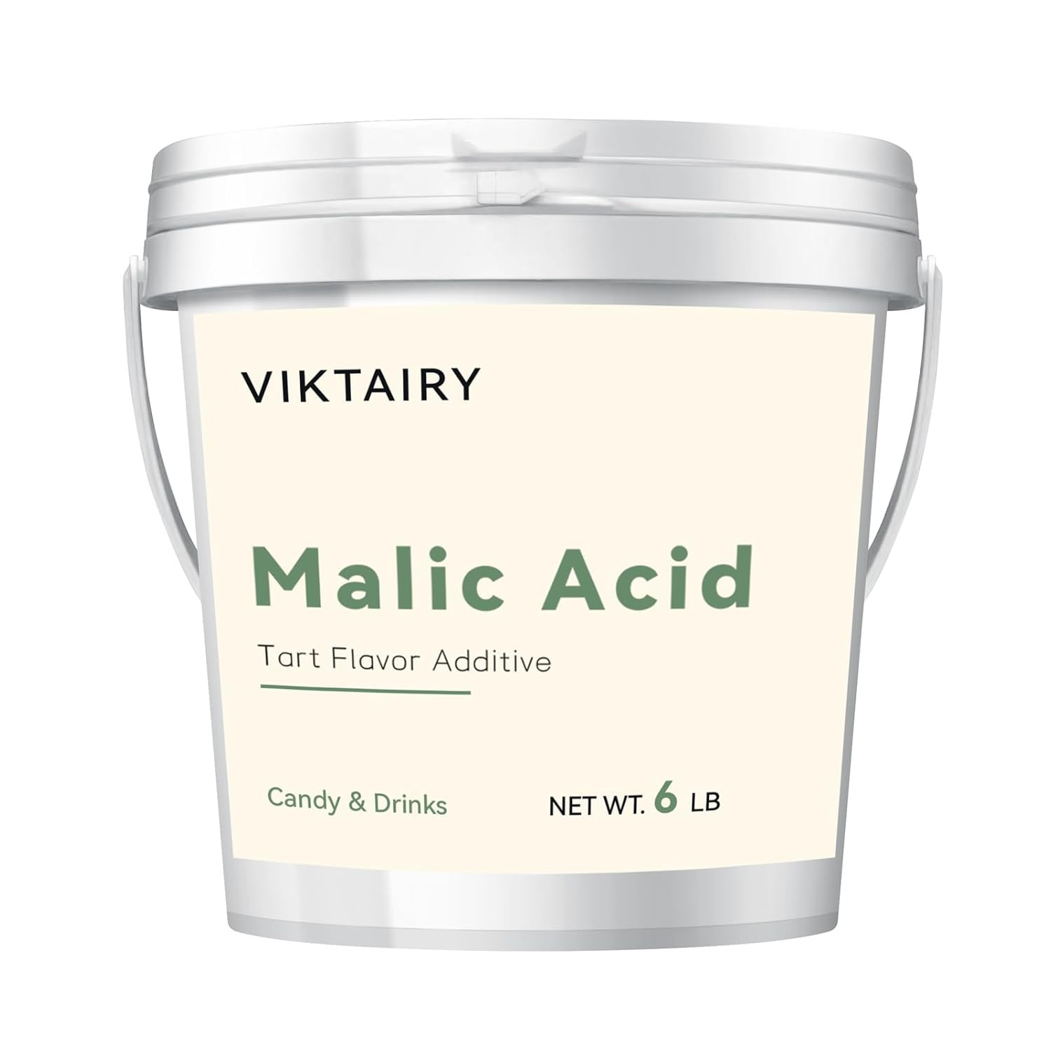 2.5 LB Malic Acid, Food Grade Malic Acid Powder Tart Flavor for Making Sour Cand