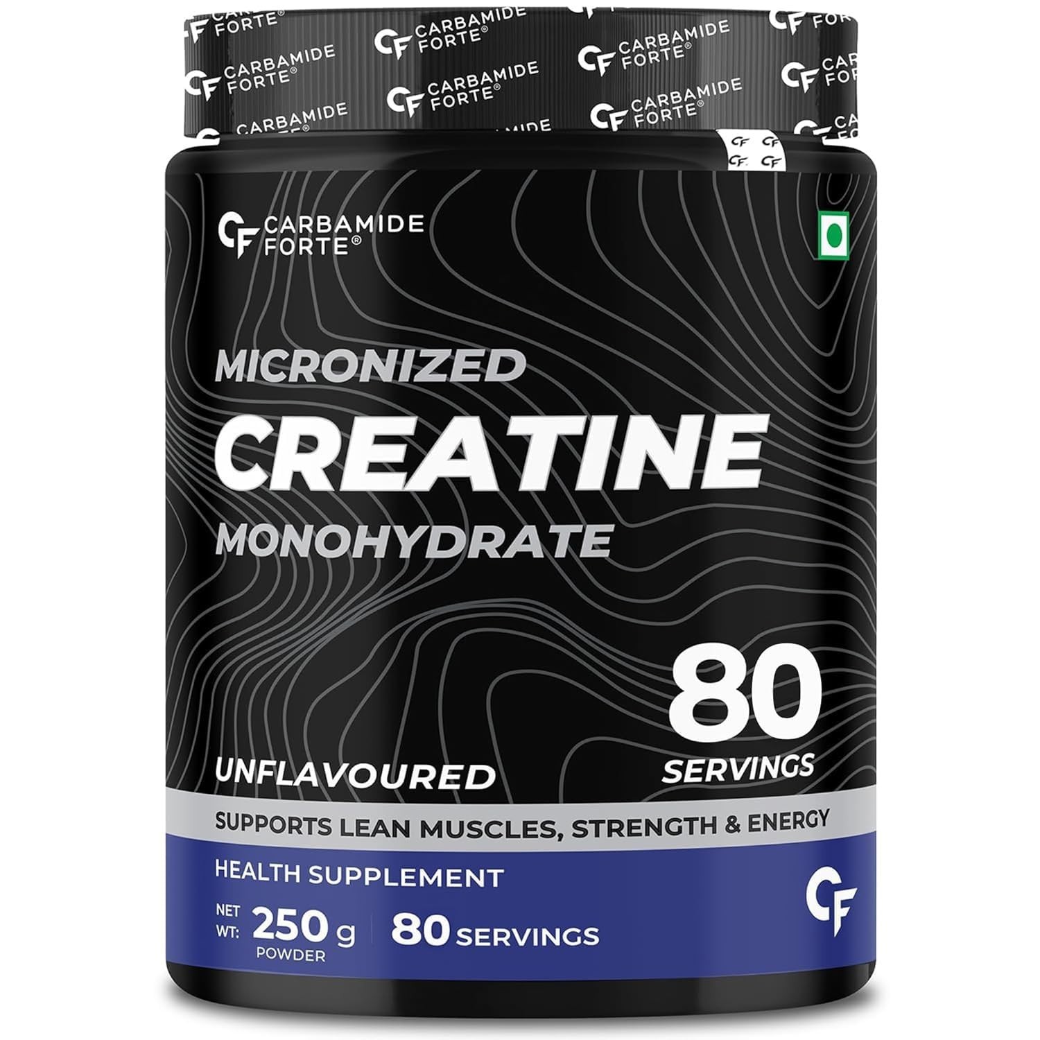 Carbamide Forte Creatine Powder | Micronized Creatine Monohydrate 250gm