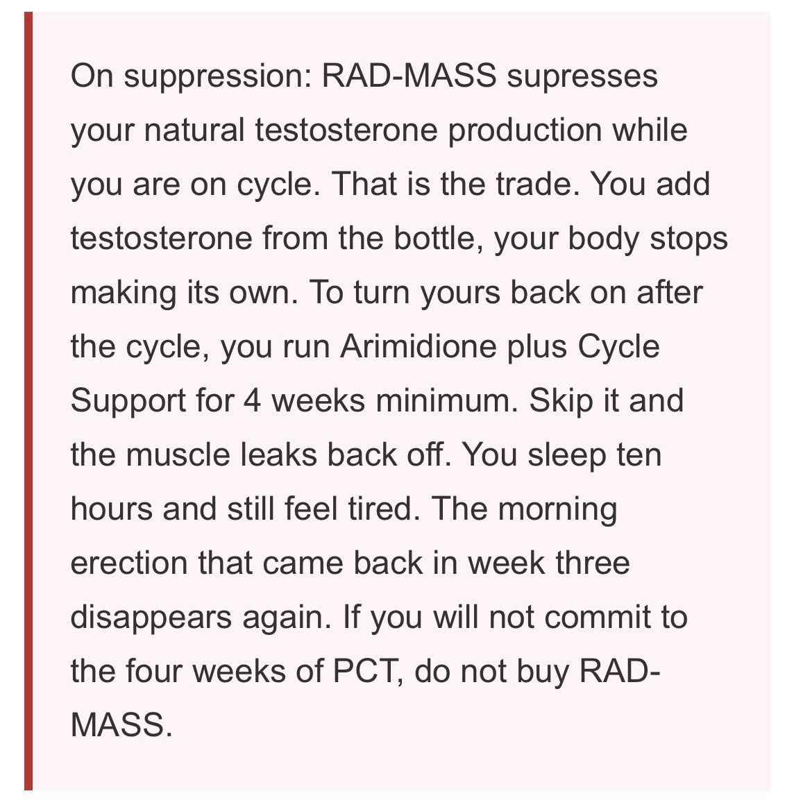 Rad Mass 4DHEA 2 Step Precursor Test Base Muscle Gains By Vintage Muscle 💪🦍