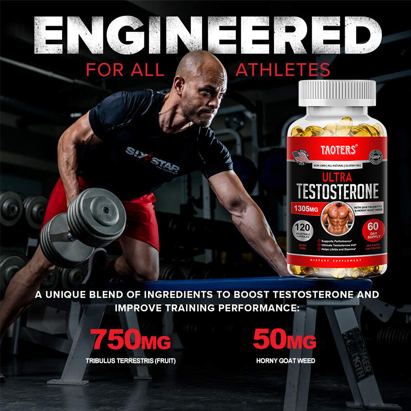 Ultimate Testosterone Aid for Men. Increase Sex Drive Power Testosteron-30 To120