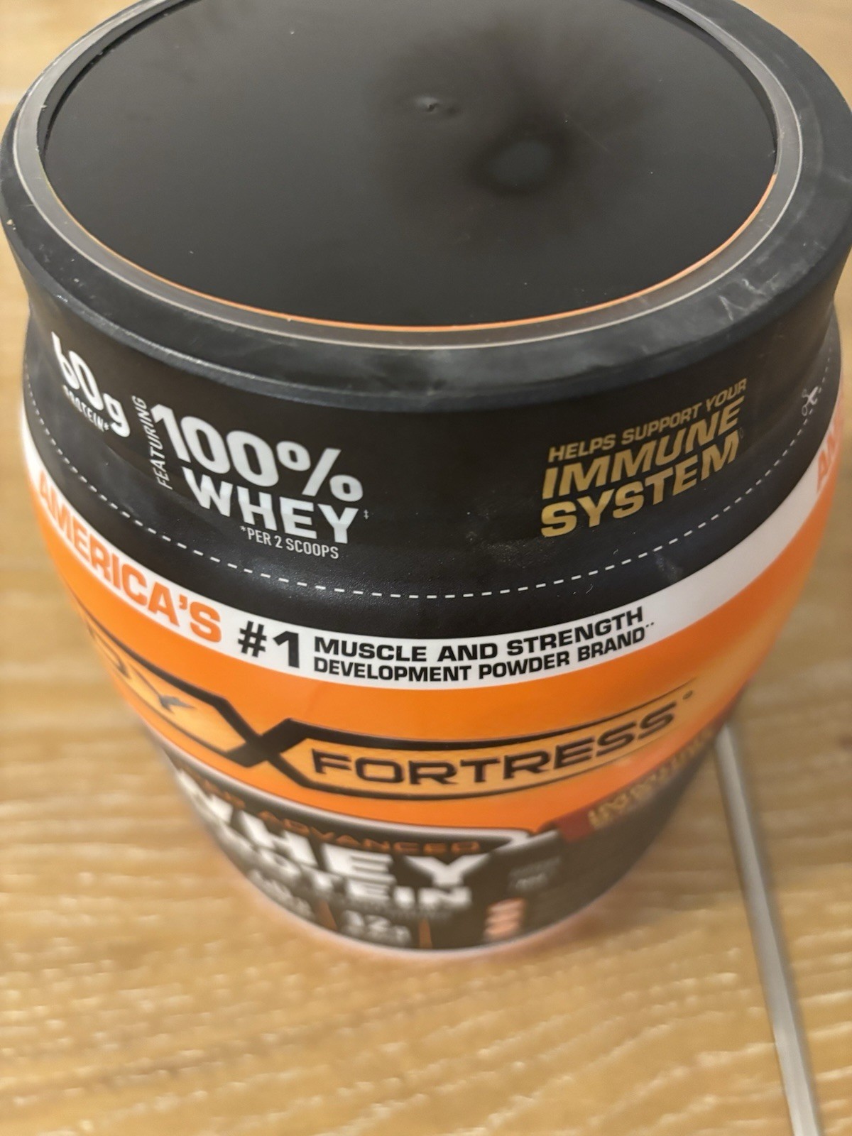 Body Fortress Super Advanced Whey Protein Powder Strawberry 1.78 lb Gluten-Free