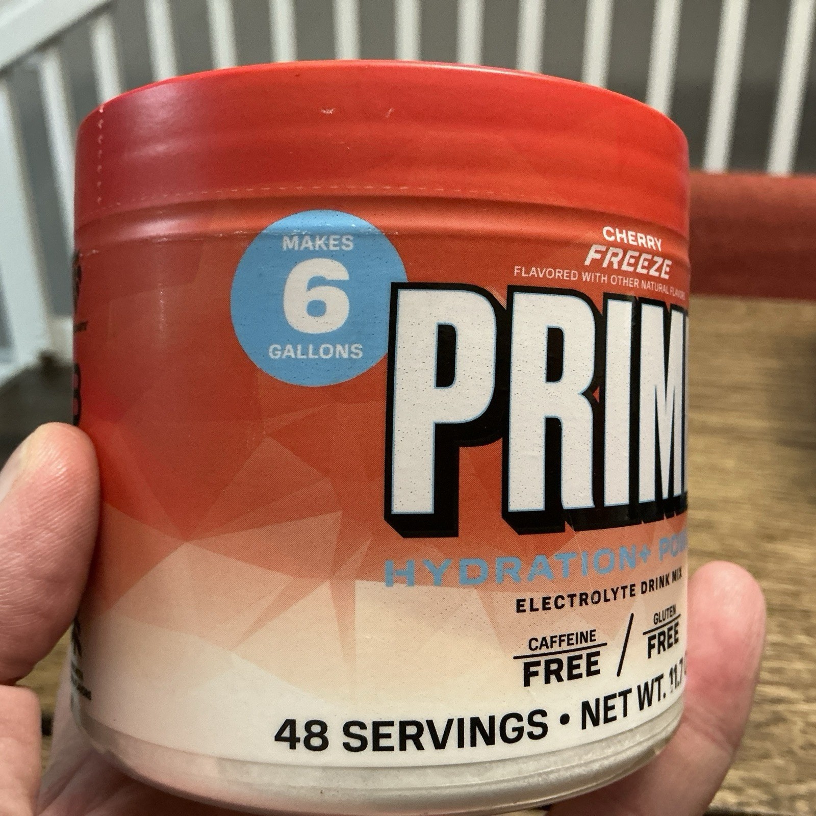 PRIME Hydration+ Powder – Cherry Freeze 48 Servings – NEW SEALED-Expire 2/28