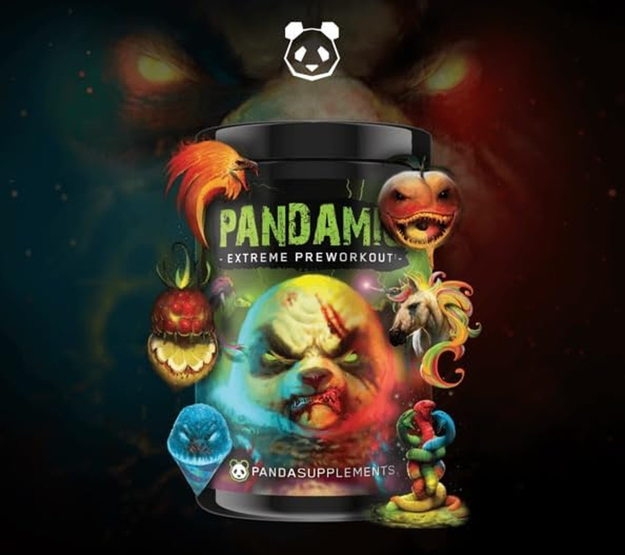™ Panda Supps – Pandamic Extreme Pre-Workout V2: Focus, Pump and Energy for Men