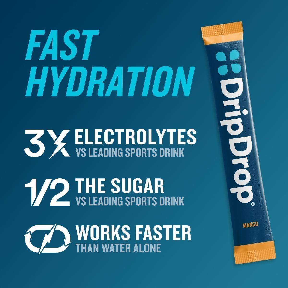 Hydration Packets – Tropical Variety Pack – Single Serve Electrolytes Powder …