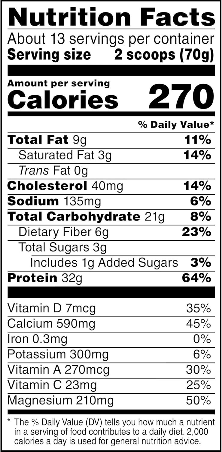 Muscle Milk Genuine Protein Powder Strawberries N Creme 1.93 lbs 13 Servings