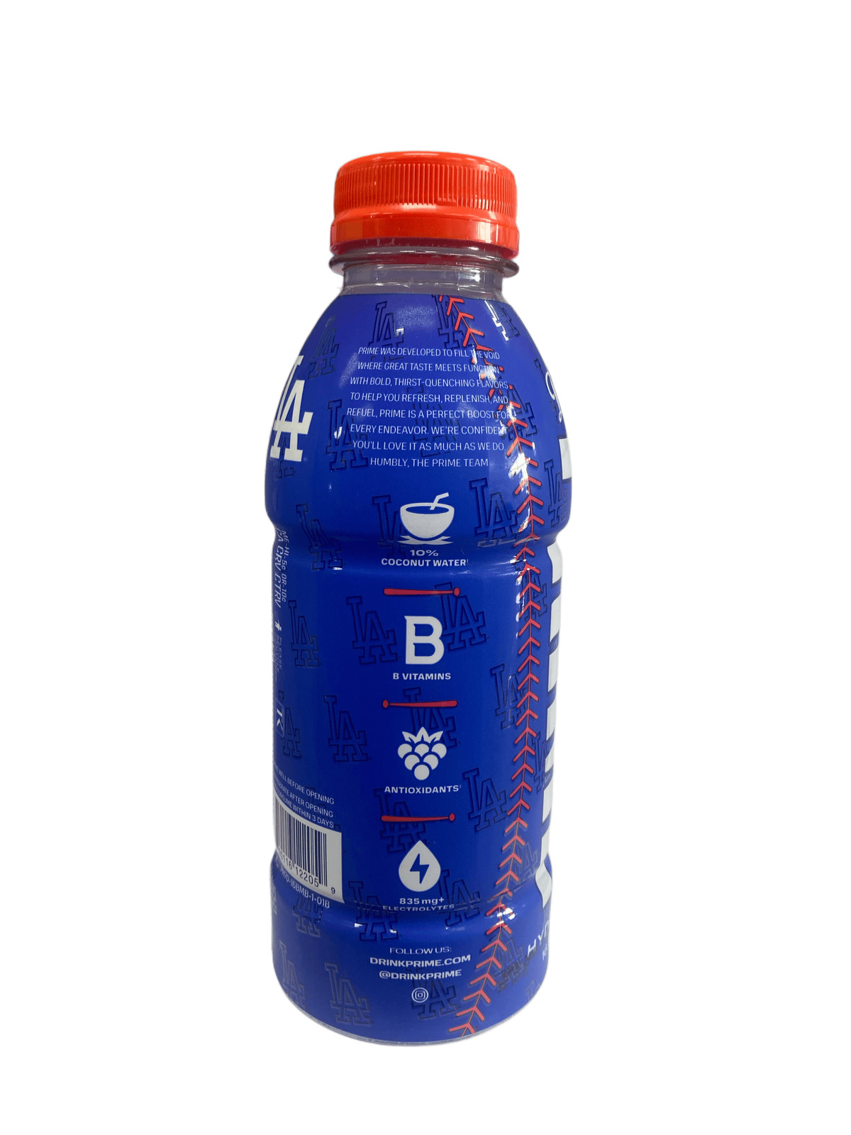 Prime Hydration Dodgers Blue Bottle 2024 Edition – U.S Edition