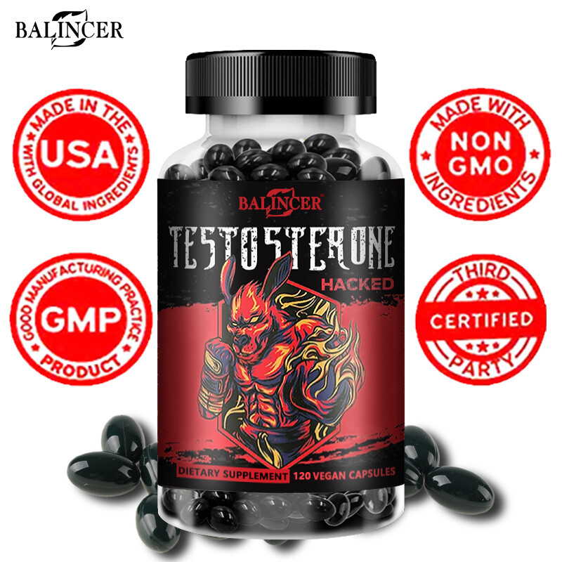 Strength Testosteron Booster Test Capsule-Increase Energy,Muscle Strength&Growth