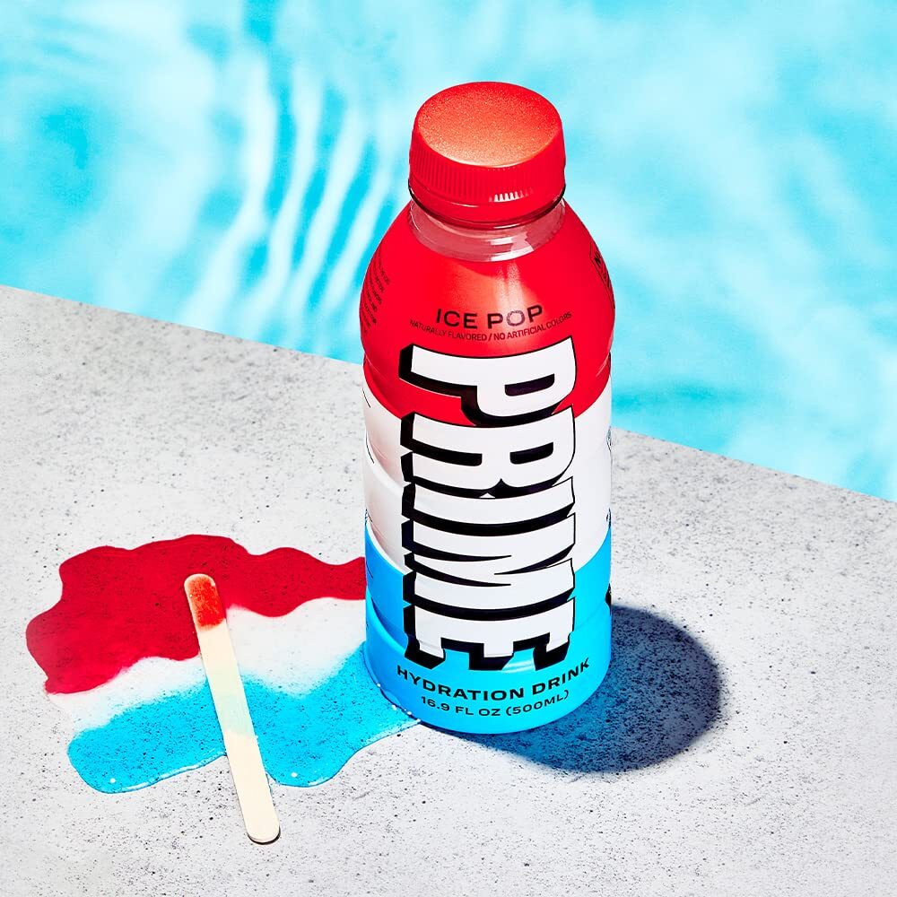 Prime Hydration Drink 16.9 Fl Oz Pack of 12 Electrolytes Zero Sugar Hydration