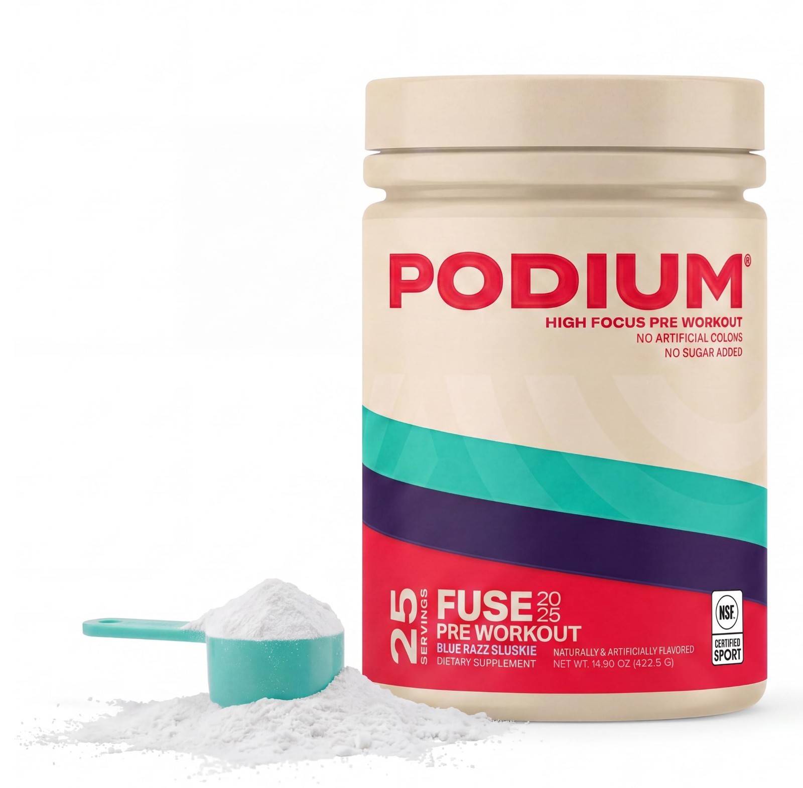 Pre Workout Powder for Energy & Focus – 200mg Caffeine, L-Citrulline, Beta Alani