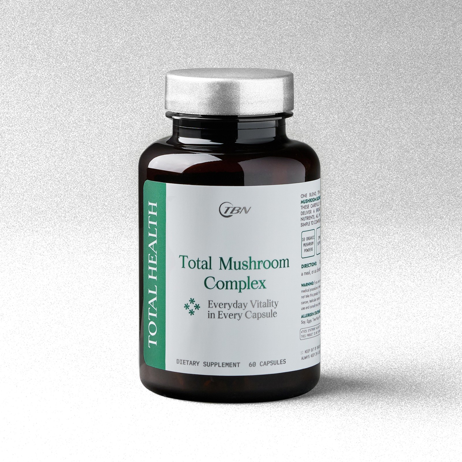 Total Mushrooms Complex – Capsules , 10 best Mushrooms for optimal results