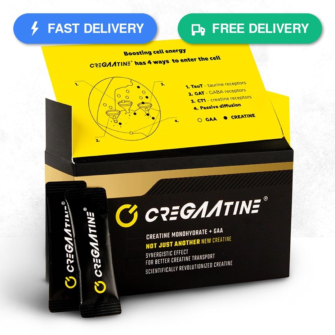 CreGAAtine Micronized Creatine Monohydrate + GAA | Increase Strength, No…