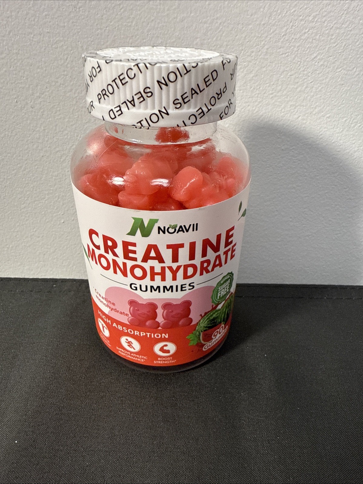 NOAVII Creatine Monohydrate Gummies 5000mg for Men & Women–Free Shipping!