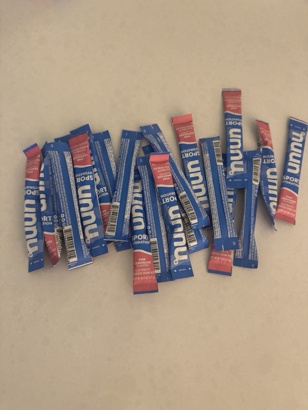 Nuun Sport Hydration Pink Lemonade Electrolyte Powder 20 Sticks BB 2025