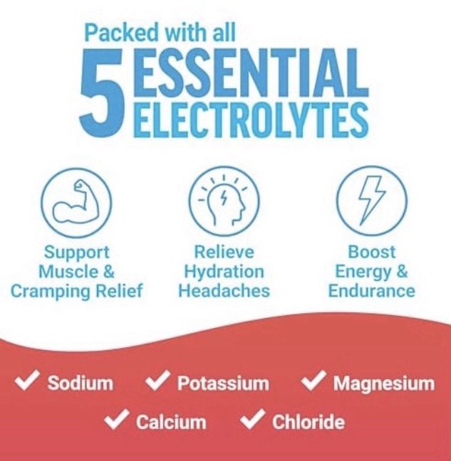 Force Factor Rapid Hydration Electrolyte Drink Mix Tropical Fruit 20 Stick Packs