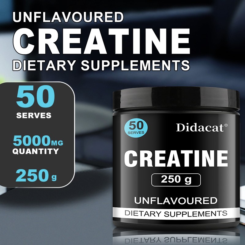 Creatine Monohydrate Powder Increase Strength Muscle Gain 5000mg Per Serv (5g)