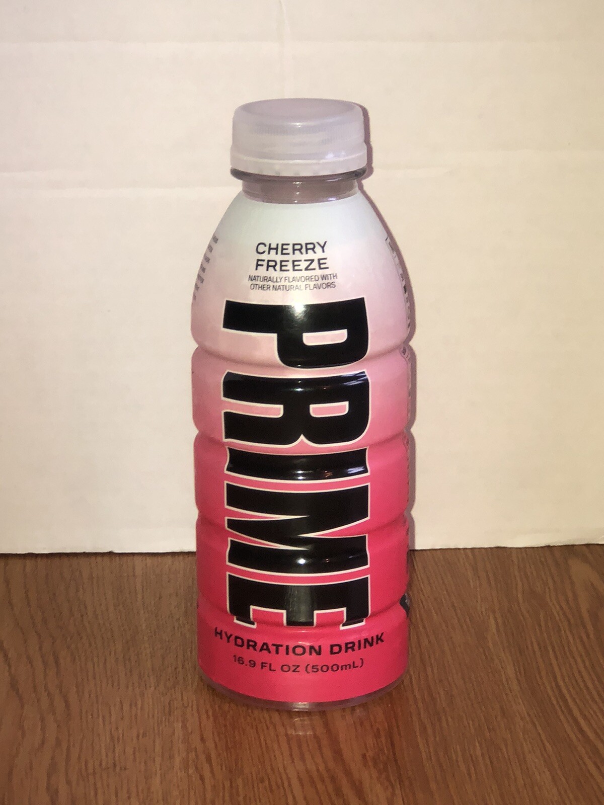 PRIME Hydration Drink CHERRY FREEZE Limited Color Change Label 16.9oz | 1 Bottle