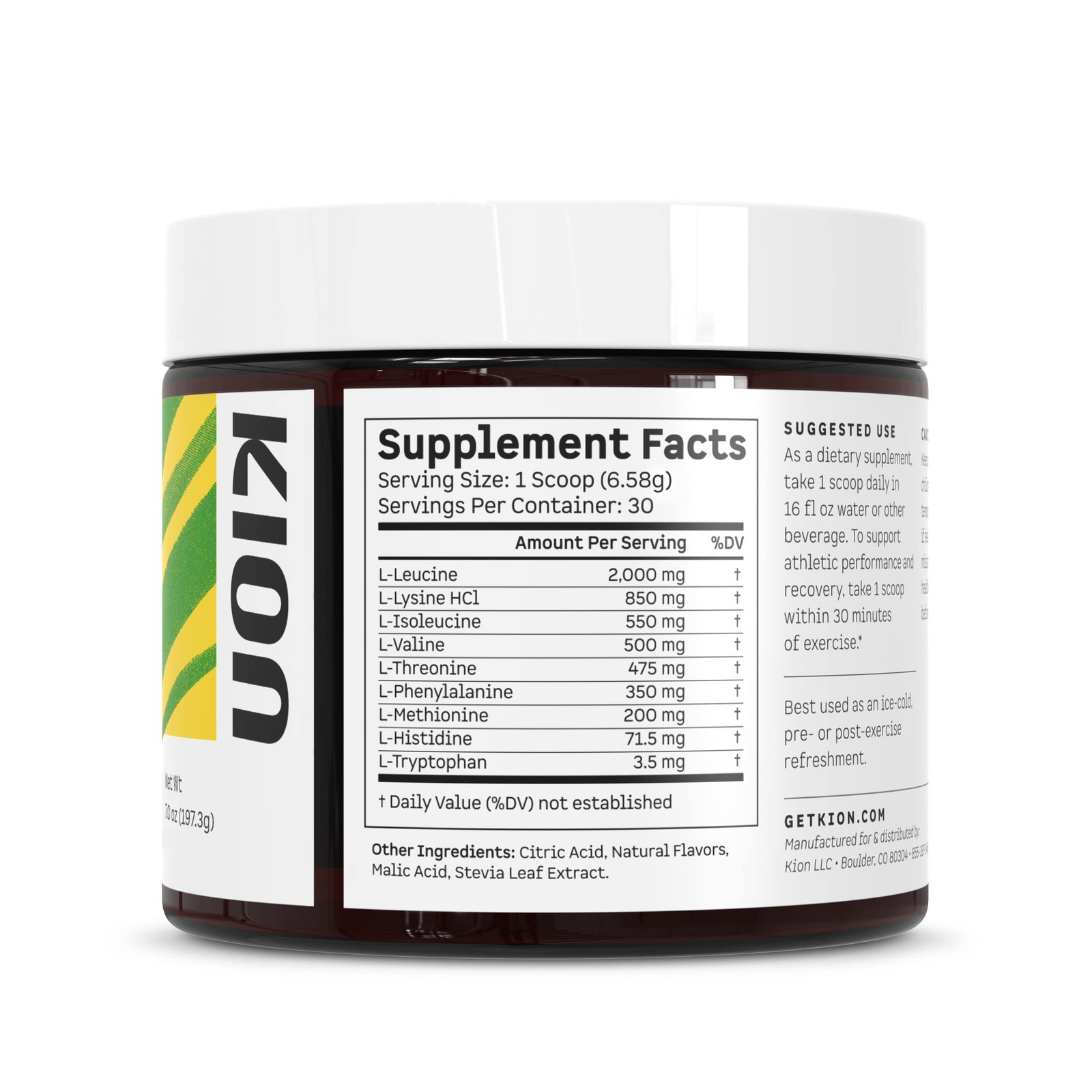 Kion Aminos Essential Amino Acids Supplement Amino Acid Powder, Amino Energy…