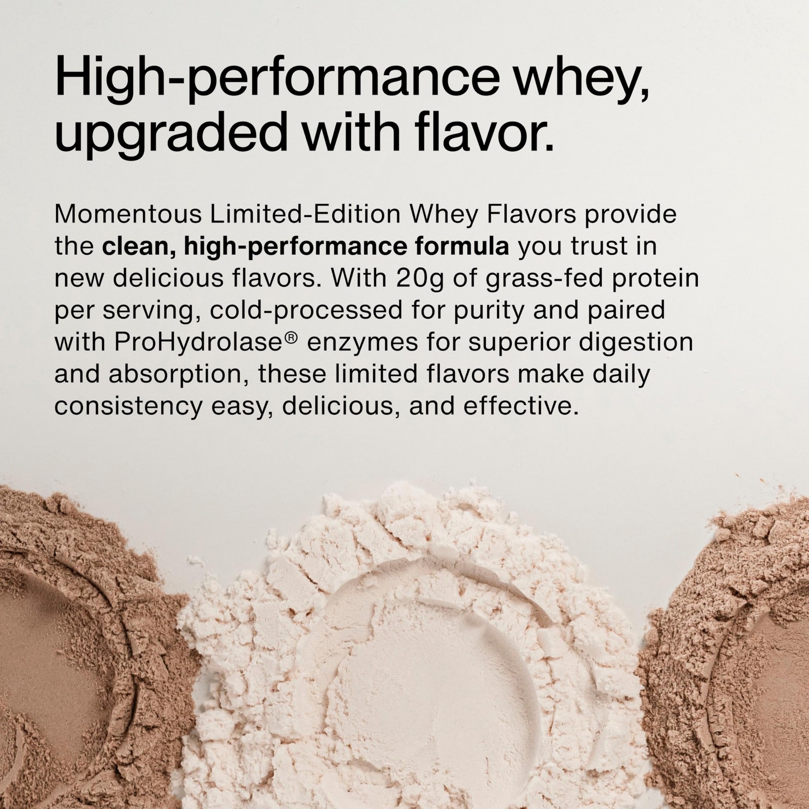 Momentous Essential GrassFed Whey Protein Powder 20 g Whey Isolate Protein …
