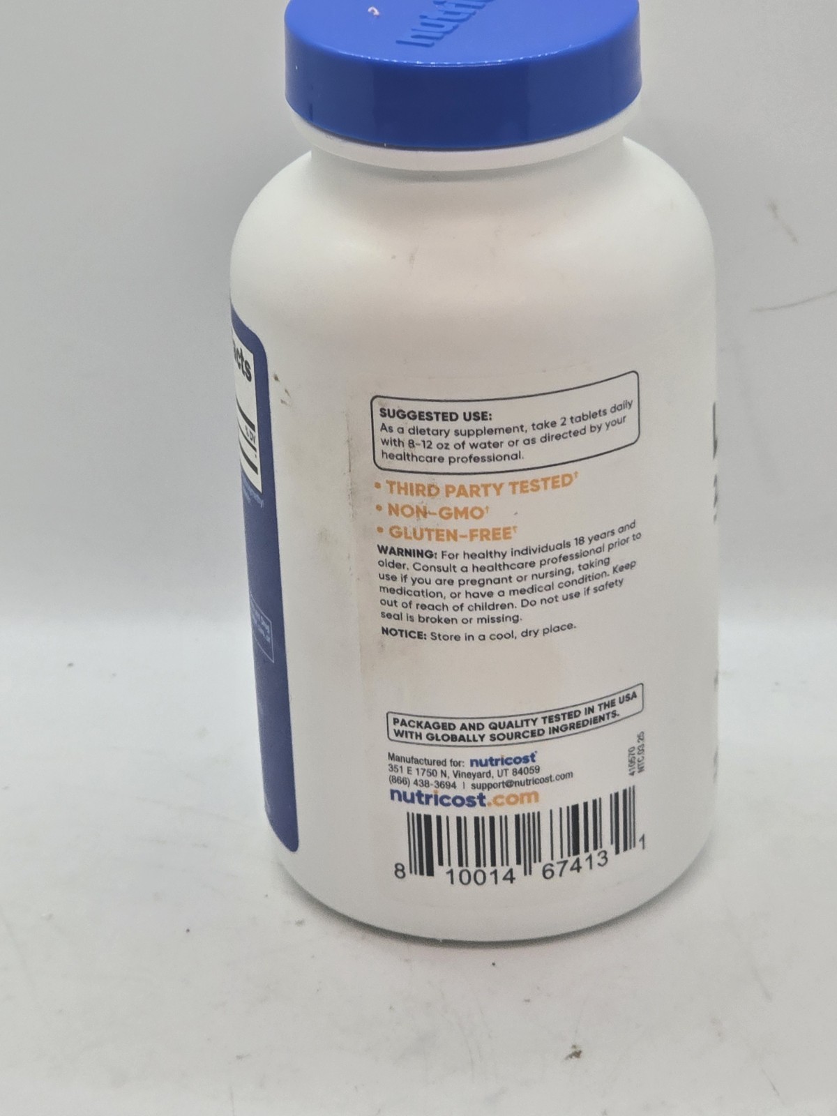 Nutricost L-Citrulline 2500mg & L-Arginine 1000Mg