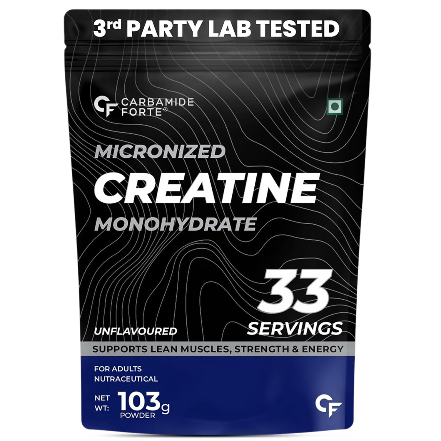 Carbamide Forte Creatine Monohydrate Powder Unflavoured 103g