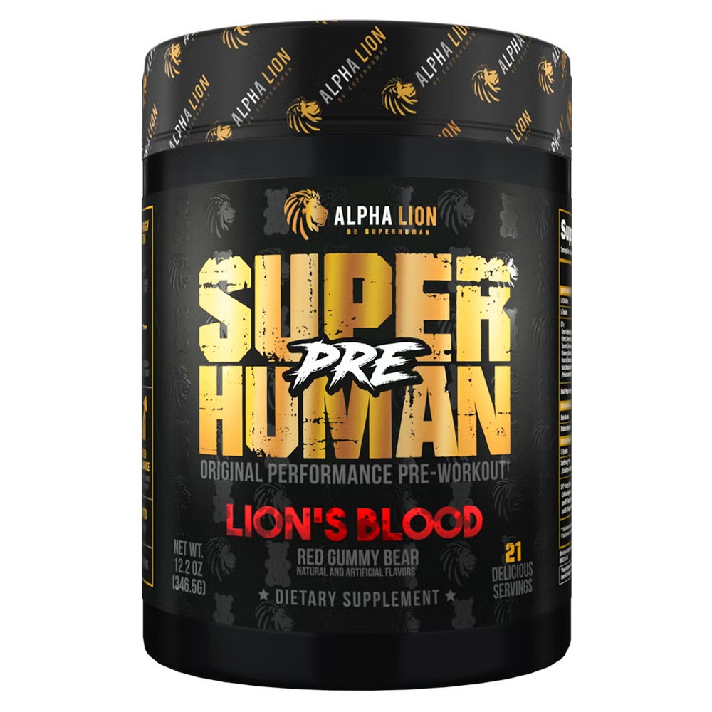 Alpha Lion Superhuman Pre – Original Performance Pre-workout – Lion’s Blood