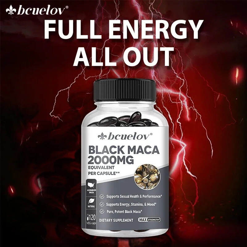 Maca 500mg (4:1 extract corresponds to the strength of 2000mg) – 30 to 120 ca…