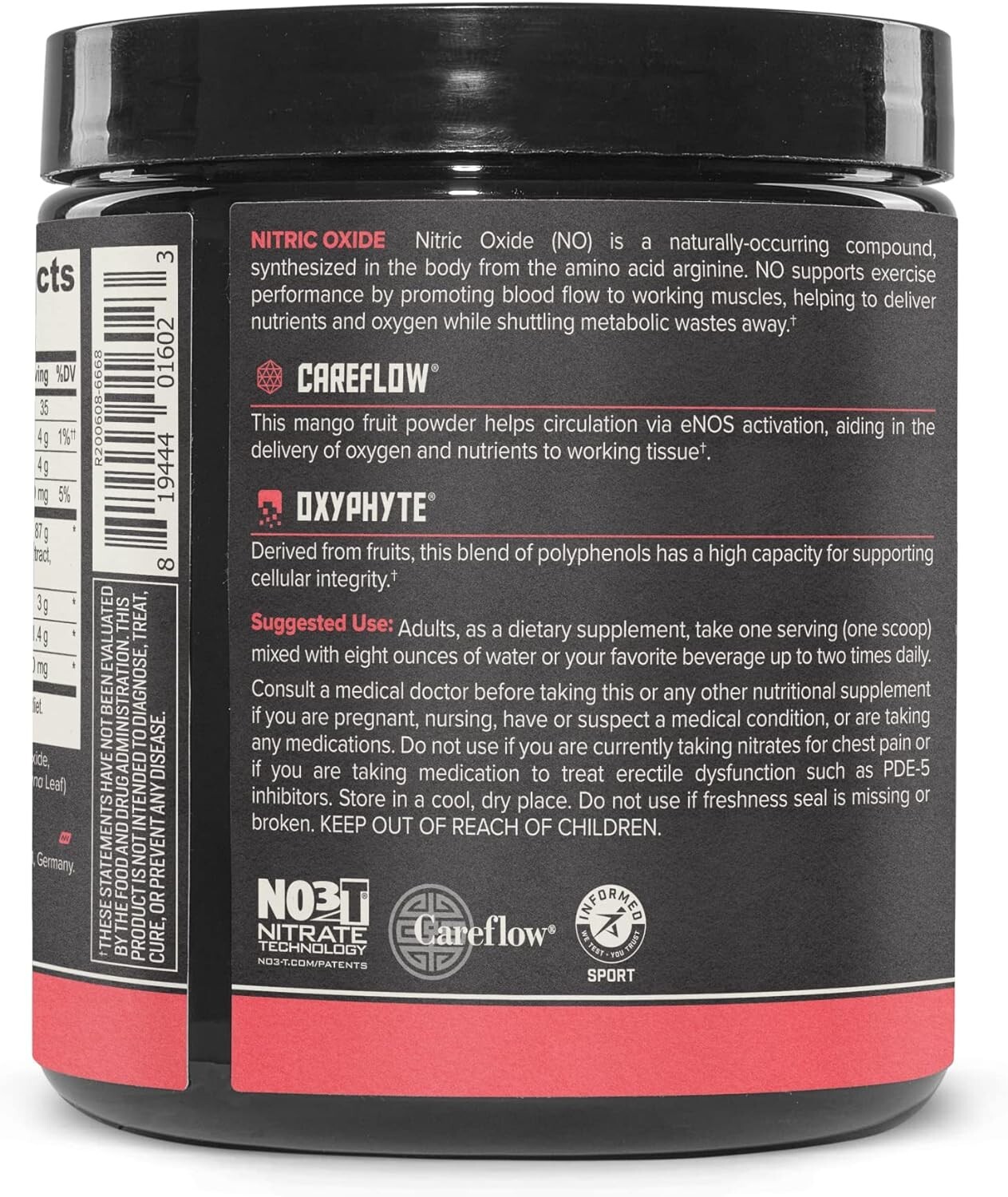 Total Nitric Oxide – Caffeine Free Pre Workout Powder w/Beet Root, L Arginine…