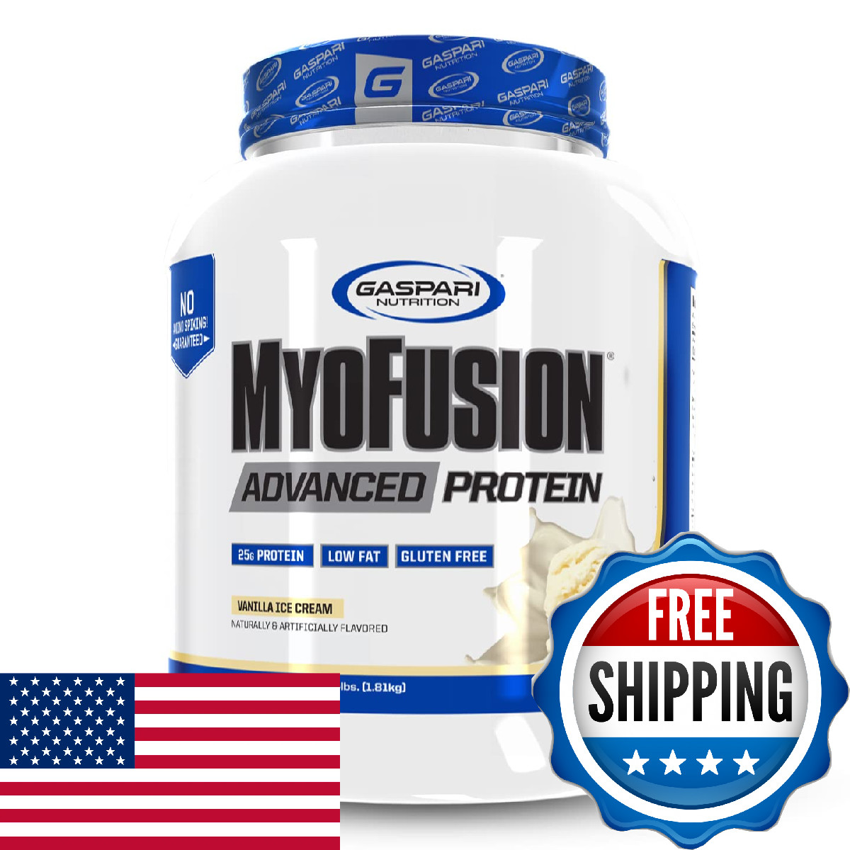 Gaspari Nutrition Myofusion Advanced Protein Protein Blend Whey Protein Casein