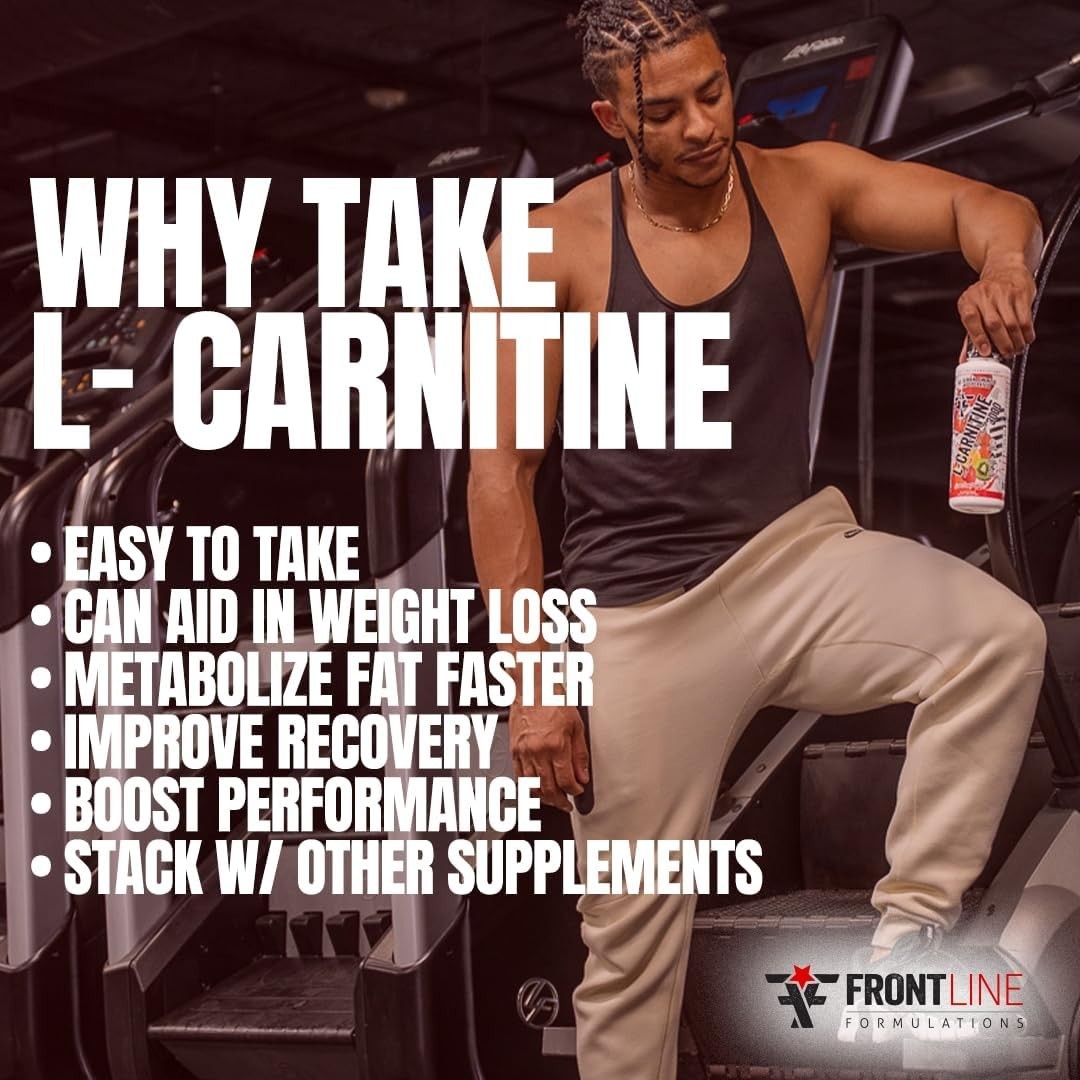 Frontline Formulations L-Carnitine Stimulant Free Enhances Energy & Metabolism