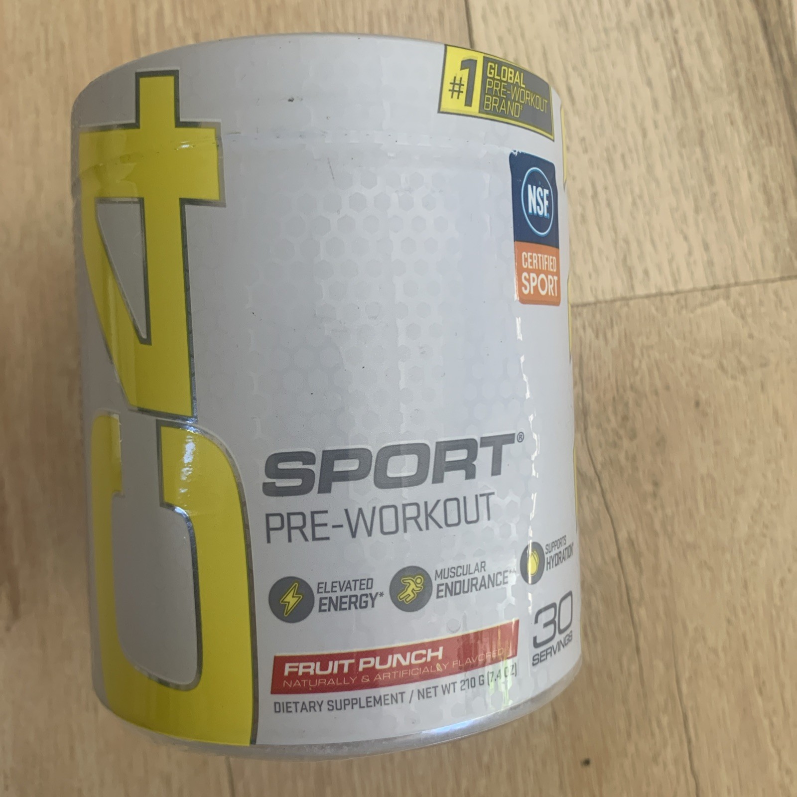 C4 Sport®, Pre-Workout, Fruit Punch, 7.4 oz (210 g) 30 Servings- best by 4/2026