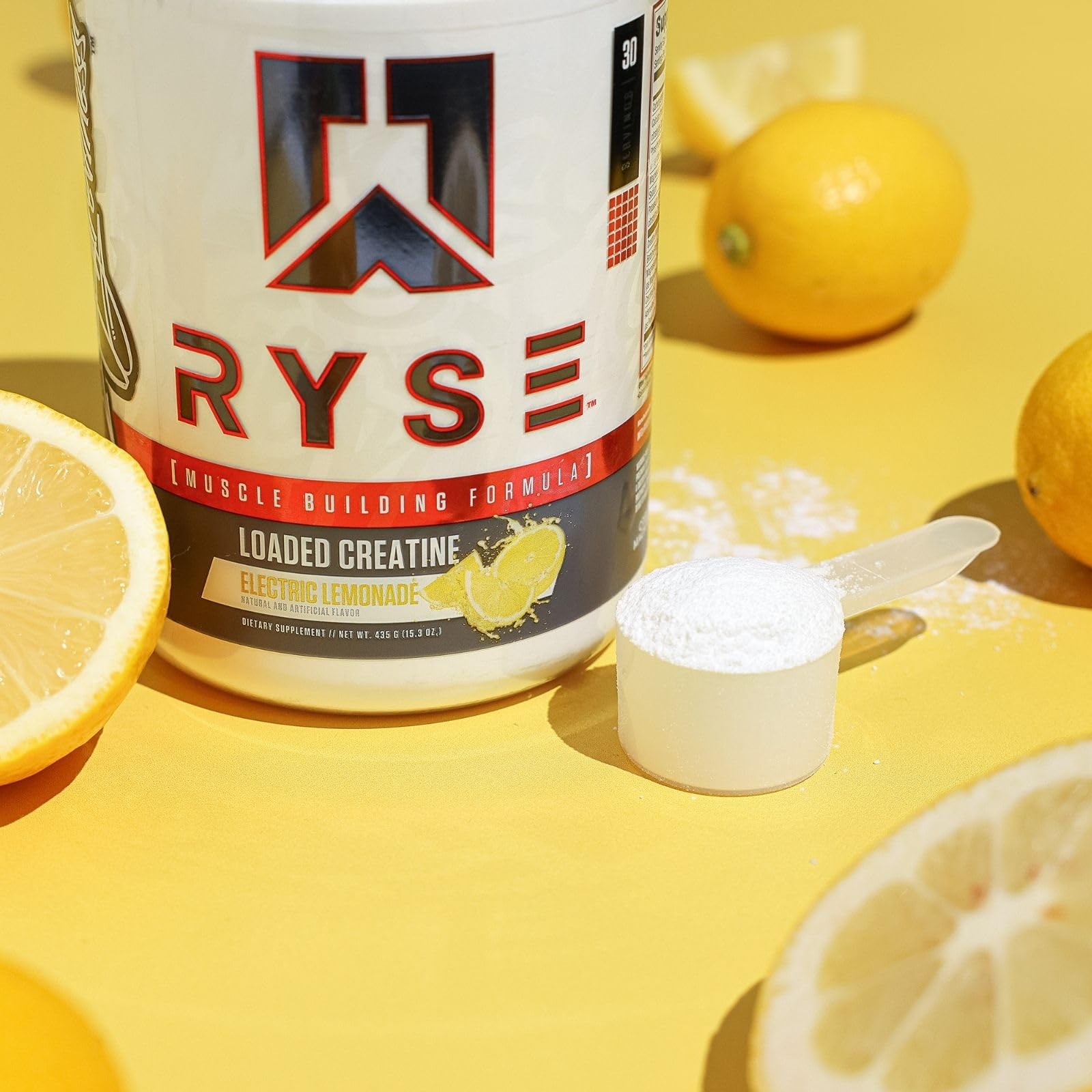 RYSE Loaded Creatine Supplement for Strength Power Endurance 11.32oz